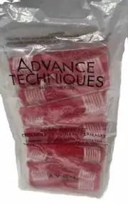 Spiral Hair Roller Set Avon Advance Techniques Salon Rollers Pins Case Curl