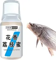 Fish Scent Attractant | Lychee Honey Fishing Liquid Bait - Natural Smell Bait Food for Tilapia, Grass Bream, Silver Carp, Crucian Carp and Carp Borato
