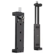 Metal Tablet Holder Tripod Mount Adapter Clamp Cold Shoe 1/4" Screw for iPad Pro