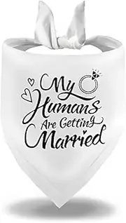 Wedding Gifts for Dogs Dog Lover My Humans Are Getting Married Dog Badana Gift for Pet