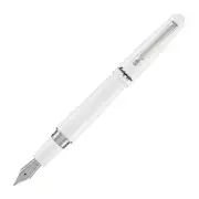 Montegrappa Elmo 01 Fountain Pen in Frost - Broad - NEW in Box