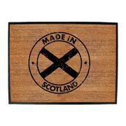 Made In Scotland - Funny Novelty Doormat Man Cave Floor mat
