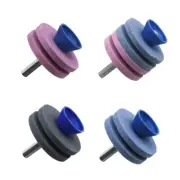 Lawnmower Sharpener for Power Drill Garden Tool Sharpener with Corundum Stone
