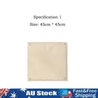 _ Fireproof Fire Pit Mat for Ground Patio Deck Grass Lawn Fiberglass Grill Blank