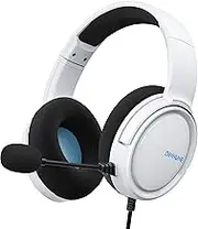 BINNUNE Gaming Headset with Mic for PS5 Xbox Series S|X PS4 Xbox One PC Switch, Wired Audifonos Gamer Headphones with Microphone Playstation 4|5 Xbox 1, BG02