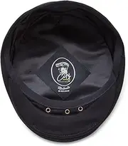 [City Sports] City Sport - Pure Cashmere - Men's Flat Cap (60, Black)