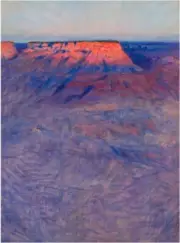 Grand Canyon [woodcut] : Arthur Wesley Dow : 1912 : Archival Quality Art Print