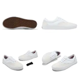 【VANS】滑板鞋 Skate Era 男鞋 白 緩衝 皮革 帆布 拼接 板鞋 小白鞋(VN0A5FC9WWW)