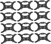 HEALEEP 12Pcs Cable Storage Organizer Light Cord Holders for Tidy Wire Management for Charging Cables Christmas Lights More Multipurpose Design for Home Office Use