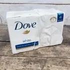 Dove Soap Beauty Bar Moisturizing Cream 4 Oz X 4 Bars