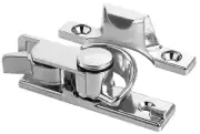 Whitco SAFTEY LOCK SASH FASTENER Self Locking Snib Action, Satin Chrome*AUS Made