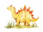 Stegosaurus Canvas Print