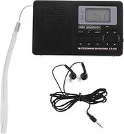 ARTIBETTER Radio Portable Digital Clock Material Designed for Elderly Outdoor Use