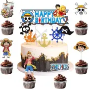 Ctxtqtdt One Piece Pack of 25 Cake Decoration Boys, 25 Piece Cake Topper Set,...