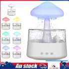 Mushroom Rain Humidifier – Water Drip & Essential Cloud Oil Diffuser