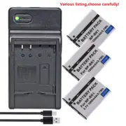 Battery or charger for Sony NP-BK1 Type Cybershot DSC-S750 DSC-W370 Bloggie MHS