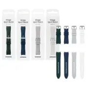 SAMSUNG Galaxy Watch4 系列 原廠潮流運動錶帶 M/L-白色