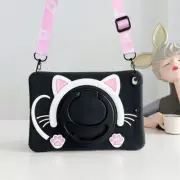 Cat Girl Kids Case For iPad 5 6 7 8 9 10th 10.2" 10.9" Air 2 3 4 Mini Pro 9.7 11