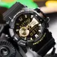 【G-SHOCK】金屬光澤多層次錶盤設計腕錶-金面(GA-400GB-1A9)