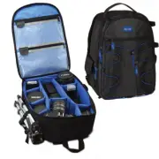 Large Camera Backpack Bag for Canon Nikon Sony DSLR & Mirrorless by ACUVAR