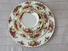 ROYAL ALBERT Old County Roses 20pcs Dinner Set New In Box