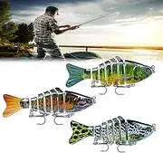 Bionic Swimming Lure, Robotic Fishing Bait, 3D Bionic Swimming Lure, Reusable Lures That Swim by Itself for All Kinds of Waters