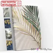 Paint By Numbers Kit Leaf Nature Oil Wall DIY Framed Acrylic Beginner Kids Home