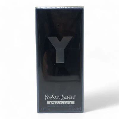Yves Saint Laurent Y EDT Spray 100ml 3.3oz new, sealed.