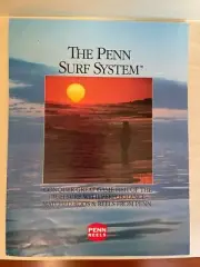 New Print Ad "The Penn Surf System" 1991 USA