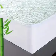 Waterproof Bamboo Fully Fitted Mattress Protector Single/KS/Double/Queen/King