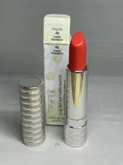 Clinique Long Last Soft Matte Lipstick # 46 Matte Mandarin New In Box