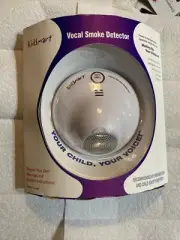 Kid Smart Vocal Smoke Detector Your Child Record Your Voice. New W/Original Box