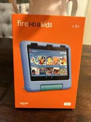 Amazon - Fire HD 8 Kids Ages 3-7 8 HD tablet with Wi-Fi 32GB Blue NEW! Sealed