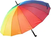 [APLVFFZH] Stick Umbrella Practical Windproof Water Resistant Sturdy Auto Open Umbrella