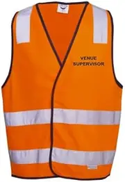 HI-VIZ VENUE SUPERVISOR D/N VEST