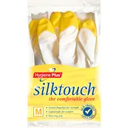 Hygiene Plus Gloves Plus Silk Touch Medium Pair each