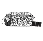 NEW $1050 VALENTINO VLTN Logo (UNISEX) Animalier Print Leather Camera Bag!