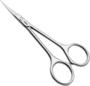 Facial Hair Scissors Multi-Purpose Stainless Manicure Trimmer - Trim Nails, Eyeb