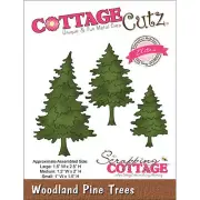 CottageCutz Elites Die ~ Woodland Pine Trees, 1.5"X2.5" CCE085 ~ NIP