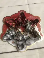 CWC 5 piece cookie cutters set snowflakes