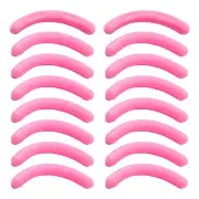 16 Pcs Eyelash Curlers Refill - Rubber Eyelash Curler Replacement Flexible Pads