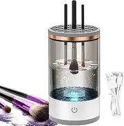 electric makeup brush cleaner - Automatic Makeup Brush Cleaner Machine | Spiinning Electric Makeup Brush Cleaner Machine | Deep Cleaning Cosmetic Brush Cleaner For Foundation Liquid Brushes