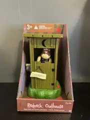 Gemmy Animated Redneck Outhouse "OCCUPIED" Funny Talking Sounds Great Gag Gift