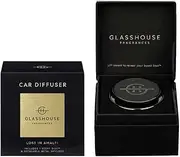 Glasshouse Fragrance Lost In Amalfi Refillable Car Diffuser Scent Disk, Black