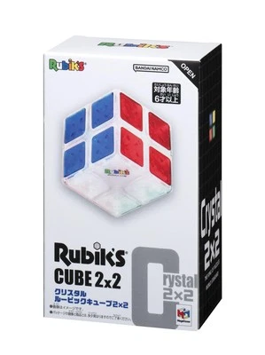 Megahouse Crystal Rubik's Cube 2x2 3D Puzzle for Ages 6 and Up 62