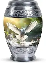 Dove Urn - Cremation Urns for Human Ashes - Urn for Ashes for Women - Urns Human Ashes - Urn for Ashes Adult Male - Urns for Human Ashes Adult Female - Urns for Human Ashes Large 10"