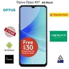 NEW OPTUS OPPO A57 4G 6.56" 4GB RAM 64GB NFC Dual Speaker Black AUS STOCK SEALED