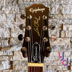 Gibson Epiphone Les Paul Classic Worn 金色 電 吉他 霧面漆 終身保固