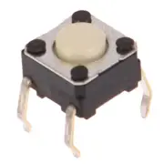 5Pcs 6*6*4.3mm Light Touch Switch Mouse Push Button Tactile for Omron B3F