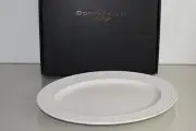 $150 NEW in Gift BOX Lenox Donna Karan Devore Large Oval Platter 16"